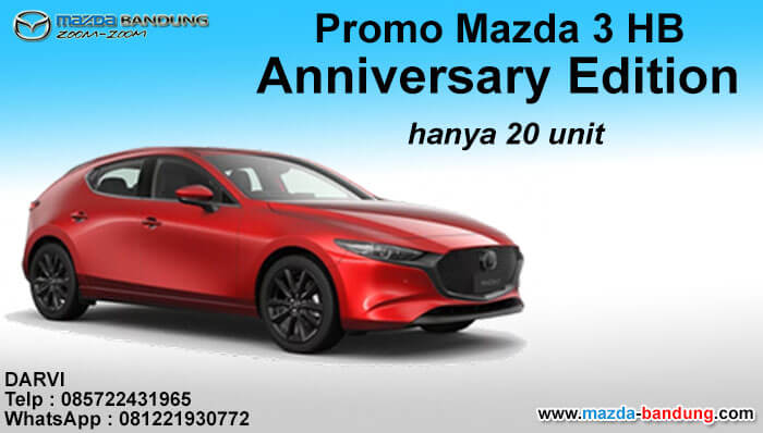 Promo Mazda 3 HB Anniversary Edition hanya 20 unit